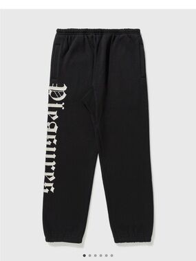 PLEASURES BURNOUT SWEATPANTS Size LARGE